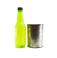 bottle and canister