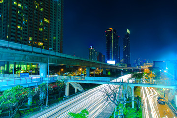 Fototapeta na wymiar Bangkok at night