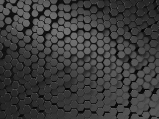 Black metal background