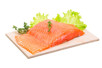 Salmon fillet