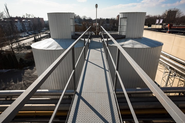 Naklejka premium silos