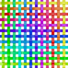 Regenbogen Farben Gitter