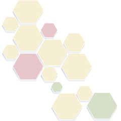 背景素材.六角形