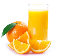  Verse sinaasappel met sap © valery121283