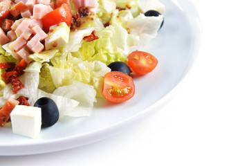 fresh chopped ham salad