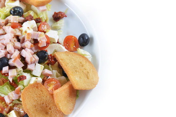 fresh chopped ham salad