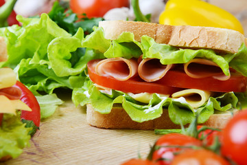 tasty sandwich