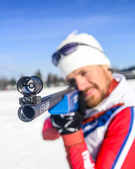 Biathlet