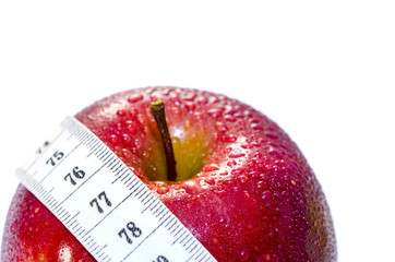 red apple