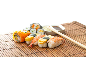 Yummy Fresh Sushi rolls