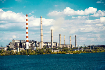 Fototapeta premium Metallurgical plant