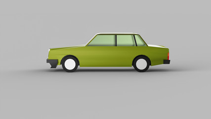 Fototapeta premium Fun car