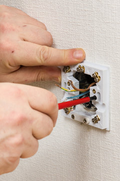 Elektroinstallation Herdanschlussdose