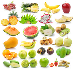 fruit  isolated on white background