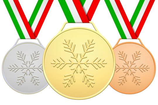 3 medaglie italiane per i giochi di inverno
