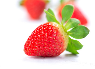 Strawberry isolated on a white background