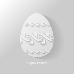 Easter congratulatory background