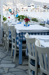 Traditional Greek tavern