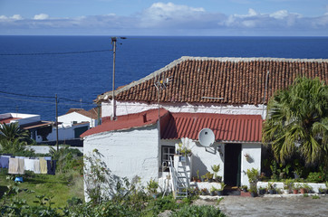 typisches kanarisches Bauernhaus  bei Garachico, Teneriffa
