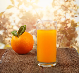 fresh orange juice