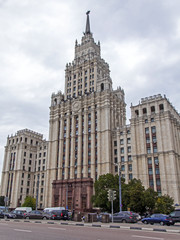 Moscow, Russia . Architecture Stalin skyscrapers