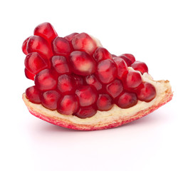 Broken pomegranate segment