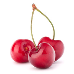 Heart shaped cherry berries