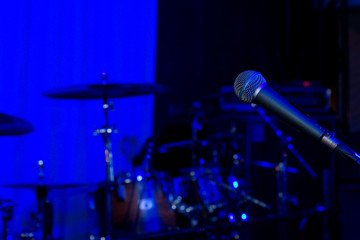 Rock or jazz concert background