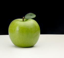Green fresh apple