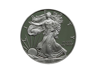 2014 Proof United States of America Silver Dollar