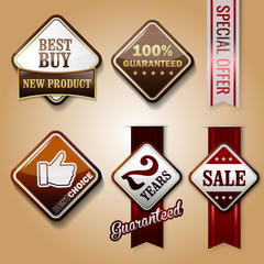 Guaranteed badges and  seller luxury