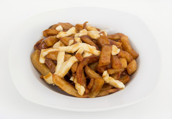 Poutine quebec meal
