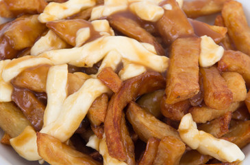 Poutine quebec meal