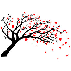 Valentine day tree. - 61219505