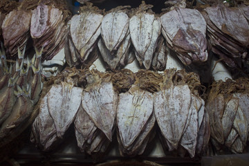 Dried squid in Vietnam