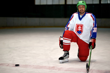 Ice Hockey Player