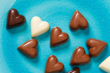chocolate hearts