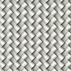 wickerwork metal pattern background