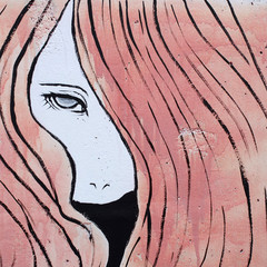 graffiti on the wall