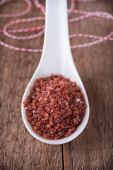 Red salt from Hawaii