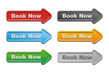 book now button sets - arrow buttons