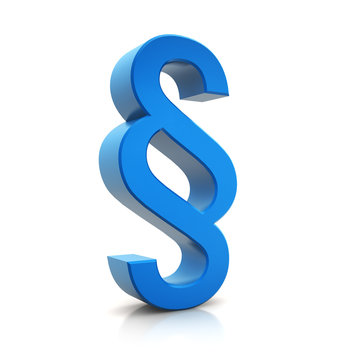 3D - Paragraph Sign (II)