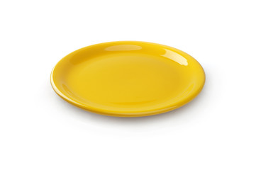 yellow plate