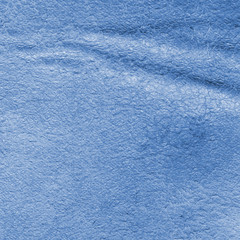 Obraz premium blue crumpled leather texture
