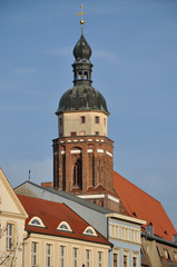 Fototapeta na wymiar Cottbus, Oberkirche