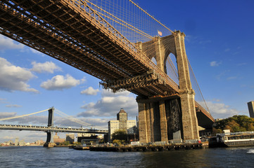 Fototapeta premium Bridge in Brooklyn area