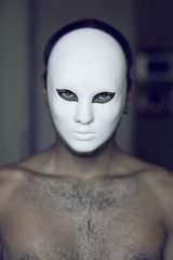 Man in mask