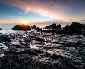 Sunrise at Looe Beach