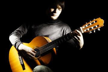Guitar player Acoustic guitarist