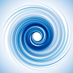 Vector Blue Vortex background